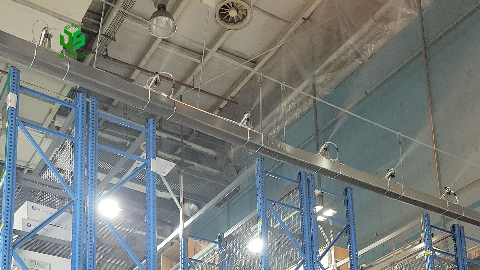 工业车间干燥静电频发，二流体干雾加湿器能否缓解生产静电隐患